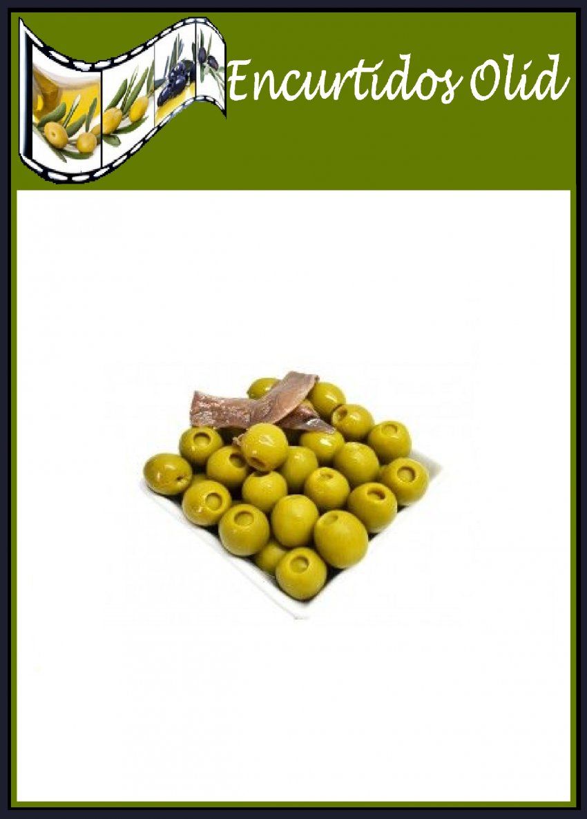 Aceitunas sabor anchoa