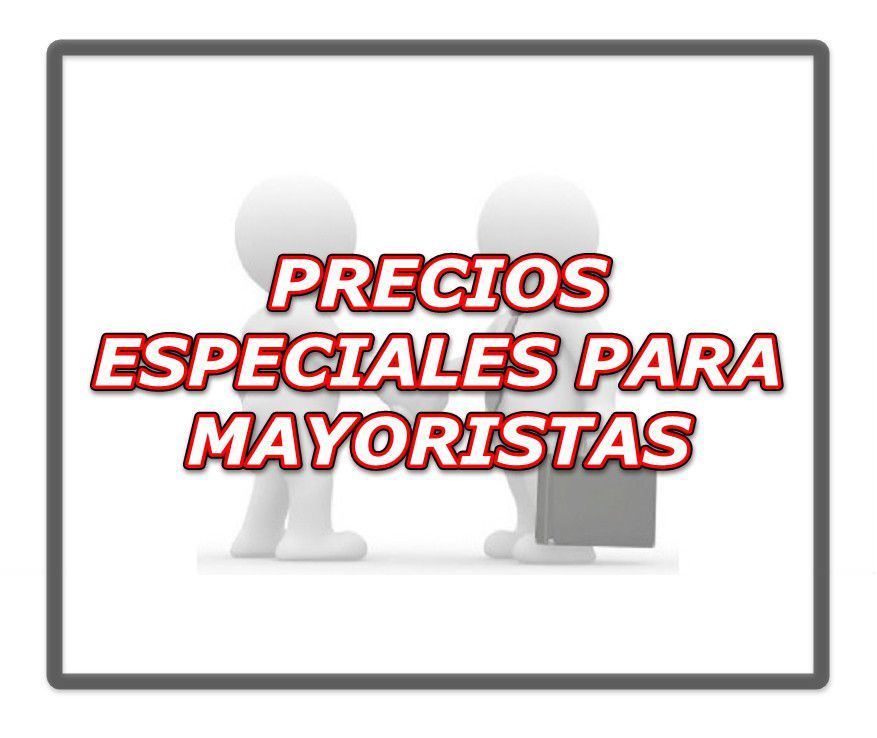 Precios especiales para mayoristas