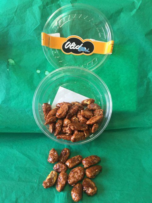 Almendras garrapiñadas